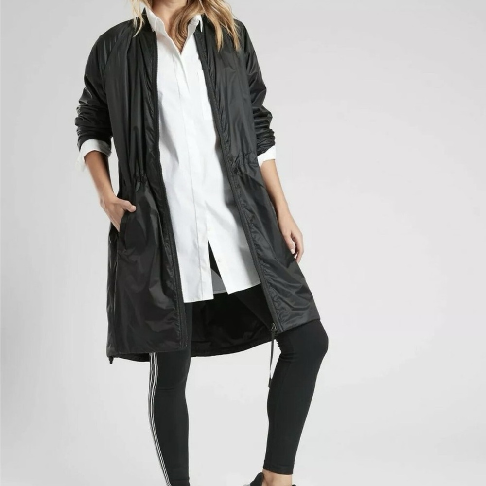 Athleta Summit Primaloft Shell Full Zip Parka Jac… - image 1